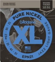 Купить струны DAddario XL Pure Nickel Wound Jazz 12-51  по цене от 490 грн.