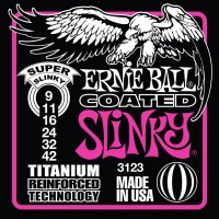 Купить струны Ernie Ball Slinky RPS Coated Titanium 9-42: цена от 559 грн.