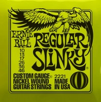 Купити струни Ernie Ball Slinky Nickel Wound  10-46  за ціною від 319 грн.
