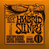 Купити струни Ernie Ball Slinky Nickel Wound 9-46  за ціною від 330 грн.
