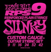 Купить струни Ernie Ball Slinky RPS Nickel Wound 9-42: цена от 349 грн.