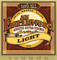 Купить струны Ernie Ball Earthwood 80/20 Bronze 11-52  по цене от 335 грн.