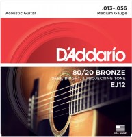 Купить струны DAddario 80/20 Bronze 13-56: цена от 347 грн.