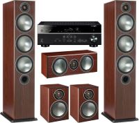 Купить домашний кинотеатр Monitor Audio Bronze + Yamaha Pack  по цене от 57000 грн.