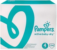 Купити підгузки Pampers Active Baby-Dry 4 (/ 174 pcs) за ціною від 1256 грн.