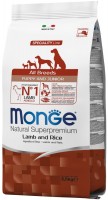 Купить корм для собак Monge Speciality All Breed Puppy/Junior Lamb/Rice 2.5 kg  по цене от 790 грн.