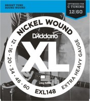 Купить струны DAddario XL Nickel Wound 12-60  по цене от 358 грн.