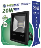 Купить прожектор / светильник LEDEX 20W SMD Slim Standart 102325  по цене от 218 грн.