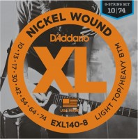 Купити струни DAddario XL Nickel Wound 8-String 10-74  за ціною від 676 грн.