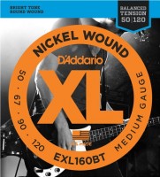 Купить струны DAddario XL Nickel Wound Bass 50-120: цена от 1072 грн.