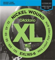 Купить струны DAddario XL Nickel Wound Bass 6-String 32-135: цена от 1546 грн.