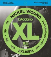 Купить струны DAddario XL Nickel Wound Bass 45-105: цена от 1065 грн.