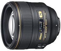 Купить объектив Nikon 85mm f/1.4G AF-S Nikkor  по цене от 60000 грн.