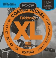 Купить струны DAddario EXP Coated Nickel Wound 10-52  по цене от 537 грн.