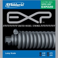 Купить струны DAddario EXP Coated Nickel Wound Bass 40-95  по цене от 1333 грн.