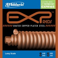 Купить струны DAddario EXP Reds Coated Copper-Plated 45-105  по цене от 1083 грн.