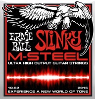 Купить струны Ernie Ball Slinky M-Steel 10-52: цена от 749 грн.