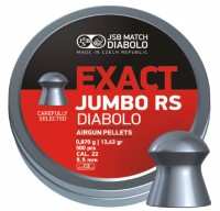 Купить пули и патроны JSB Diabolo Exact Jumbo RS 5.52 mm 0.87 g 500 pcs: цена от 726 грн.