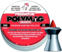 Купить кулі й патрони JSB Polymag Shorts 5.5 mm 1.03 g 200 pcs: цена от 726 грн.
