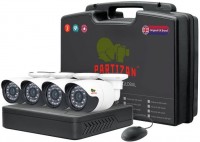 Купить комплект видеонаблюдения Partizan Outdoor Kit 1MP 4xAHD  по цене от 3722 грн.