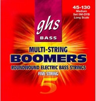 Купить струны GHS Bass Boomers 5-String 45-130  по цене от 1451 грн.