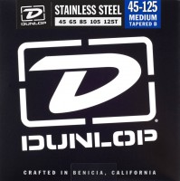 Купить струни Dunlop Stainless Steel  5-String Bass Medium TB 45-125: цена от 1780 грн.