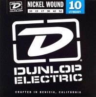 Купить струны Dunlop Nickel Wound Light/Heavy 10-52  по цене от 345 грн.