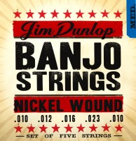 Купить струны Dunlop Banjo Nickel Wound Medium 10-23  по цене от 327 грн.