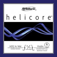 Купить струны DAddario Helicore Single A Violin 4/4 Medium: цена от 541 грн.