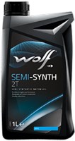 Купить моторное масло WOLF Semi-Synth 2T 1L: цена от 243 грн.