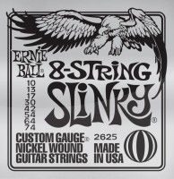 Купить струны Ernie Ball Slinky Nickel Wound 8-String 10-74: цена от 578 грн.