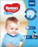 Купить подгузники Huggies Ultra Comfort Boy 4 (/ 96 pcs) по цене от 761 грн.