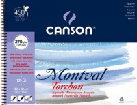 Купить блокнот Canson Montval Torchon A3  по цене от 350 грн.