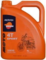 Купить моторное масло Repsol Moto Sport 4T 10W-40 4L  по цене от 1164 грн.
