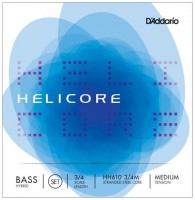 Купить струны DAddario Helicore Hybrid Double Bass 3/4 Medium  по цене от 7204 грн.