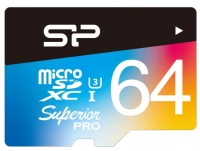 Купить карта памяти Silicon Power Superior Pro Color microSD UHS-I Class 10 по цене от 184 грн.