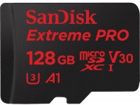 Купить карта памяти SanDisk Extreme Pro V30 A1 microSD UHS-I U3 (Extreme Pro V30 A1 microSDXC UHS-I U3 128Gb) по цене от 717 грн.