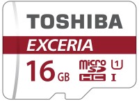 Купить карта памяти Toshiba Exceria M302 microSDHC UHS-I U1 (16Gb) по цене от 177 грн.