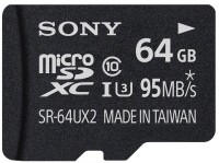 Купить карта памяти Sony microSD UHS-I U3 по цене от 3499 грн.