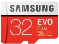Купить карта памяти Samsung EVO Plus 100 Mb/s microSDHC UHS-I U1 по цене от 317 грн.