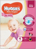 Купити підгузки Huggies Ultra Comfort Girl 4 (/ 17 pcs) за ціною від 145 грн.