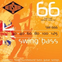 Купить струны Rotosound Swing Bass 66 6-String Hybrid 30-125: цена от 1710 грн.