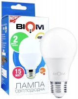Купить лампочка Biom BT-516 A65 15W 4500K E27  по цене от 56 грн.