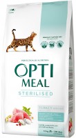 Купить корм для кошек Optimeal Adult Sterilised with Turkey 10 kg  по цене от 2199 грн.