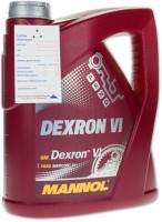 Купить трансмиссионное масло Mannol Dexron VI 4L: цена от 1234 грн.