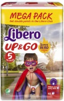 Купить подгузники Libero Up and Go Hero Collection 5 (/ 62 pcs) по цене от 589 грн.
