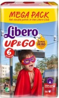 Купить подгузники Libero Up and Go Hero Collection 6 по цене от 629 грн.