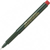Купить ручка Faber-Castell Fine Pen Red  по цене от 25 грн.