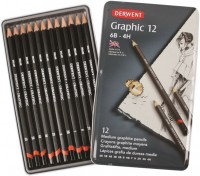 Купить карандаши Derwent Graphic Medium Set of 12  по цене от 80 грн.