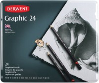 Купить карандаши Derwent Graphic Set of 24  по цене от 725 грн.